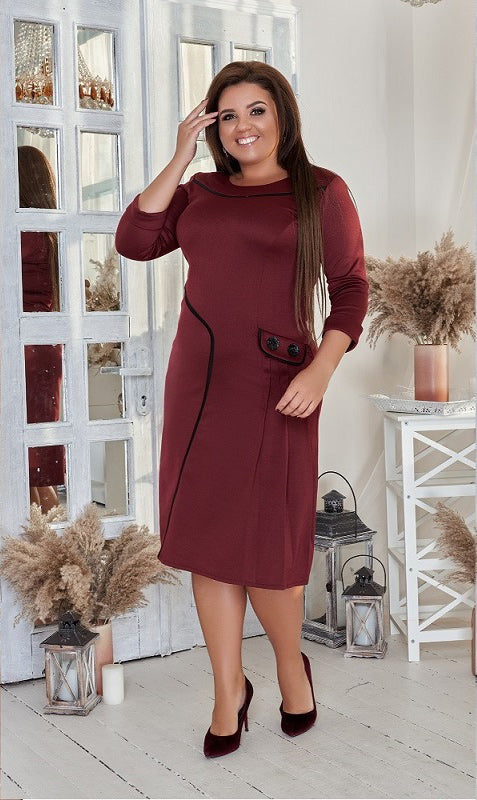 Kleid in Rot