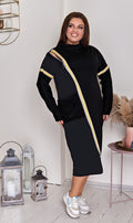 Sportkleid in Schwarz