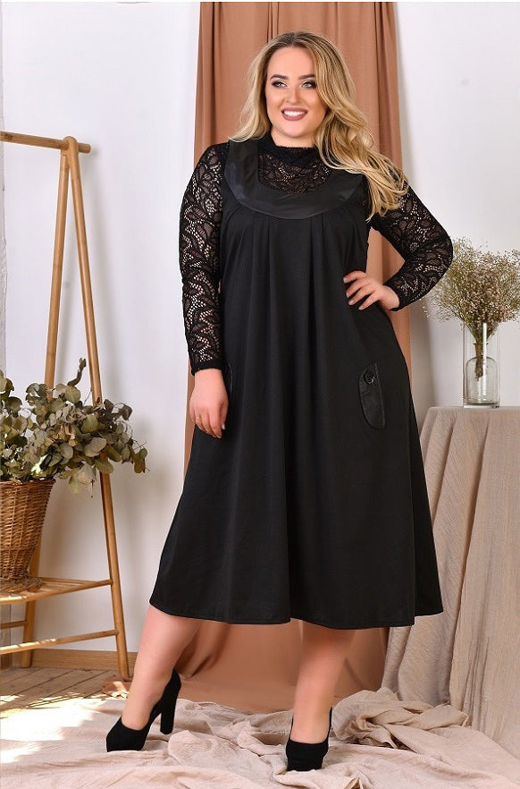 Abendkleid in Schwarz