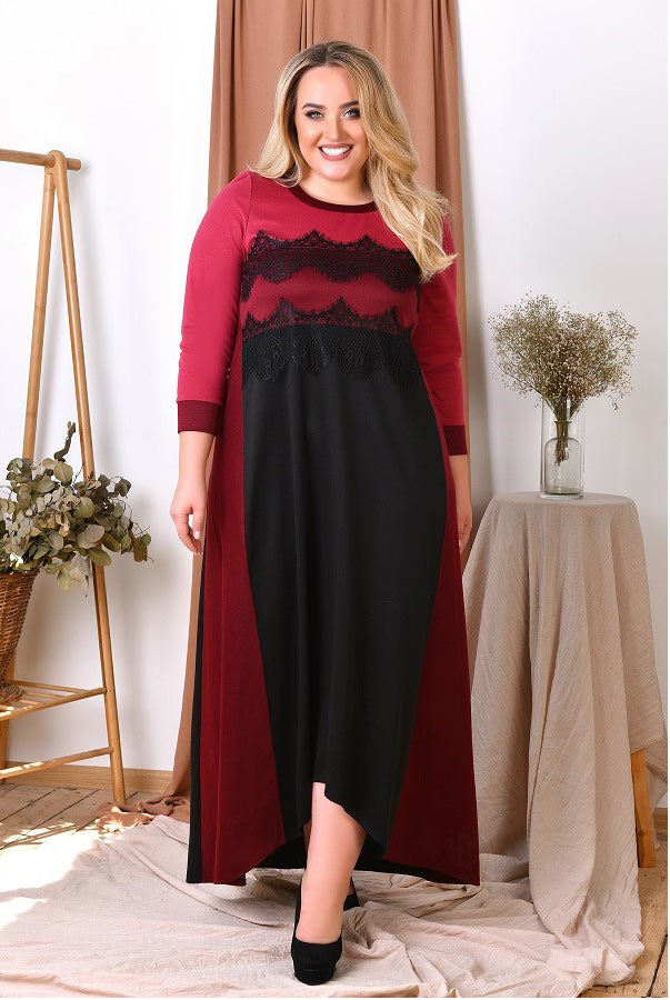 Kleid in Rot