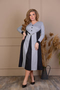 Kleid in Grau