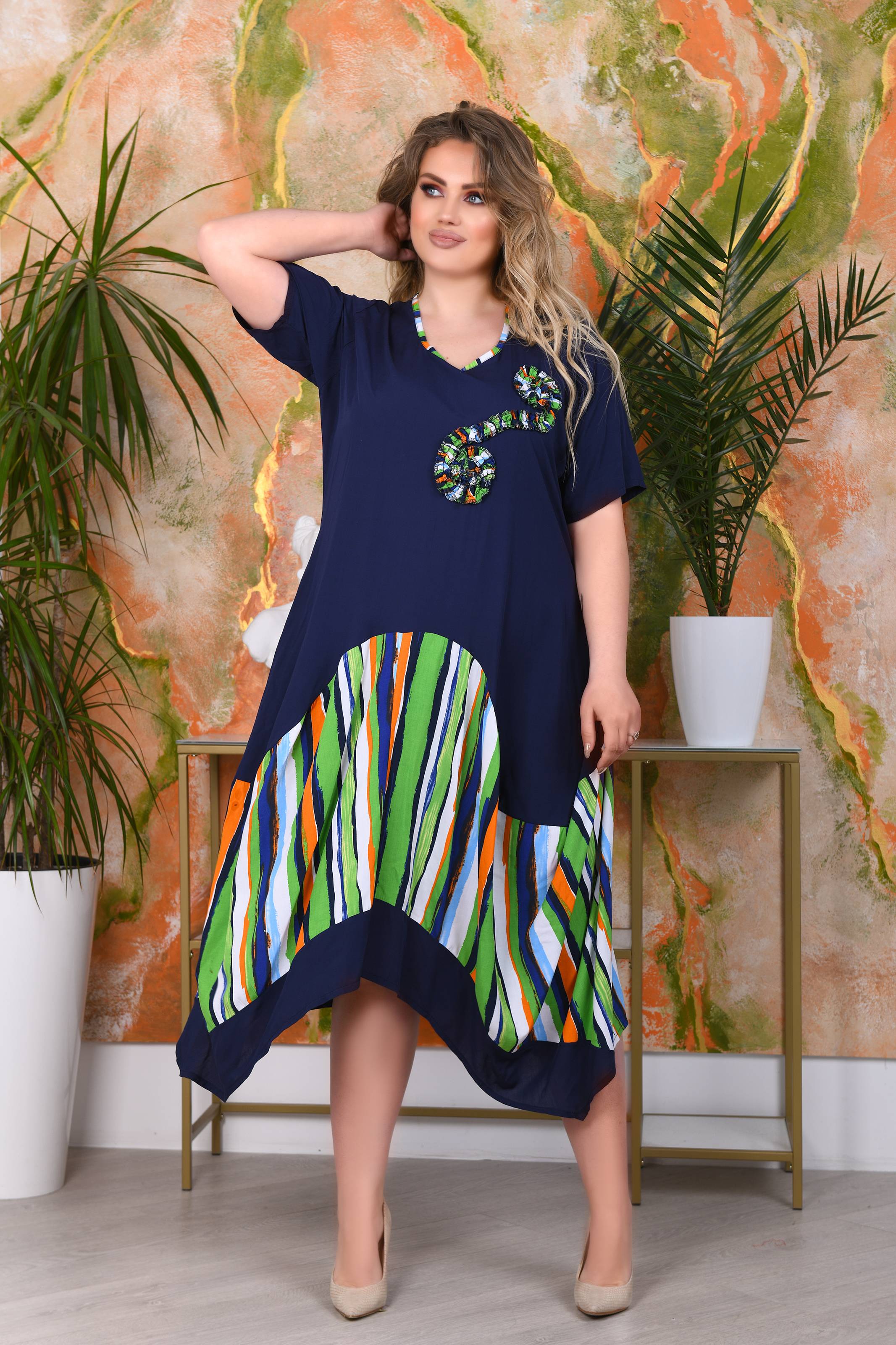 Sommerkleid in Blau