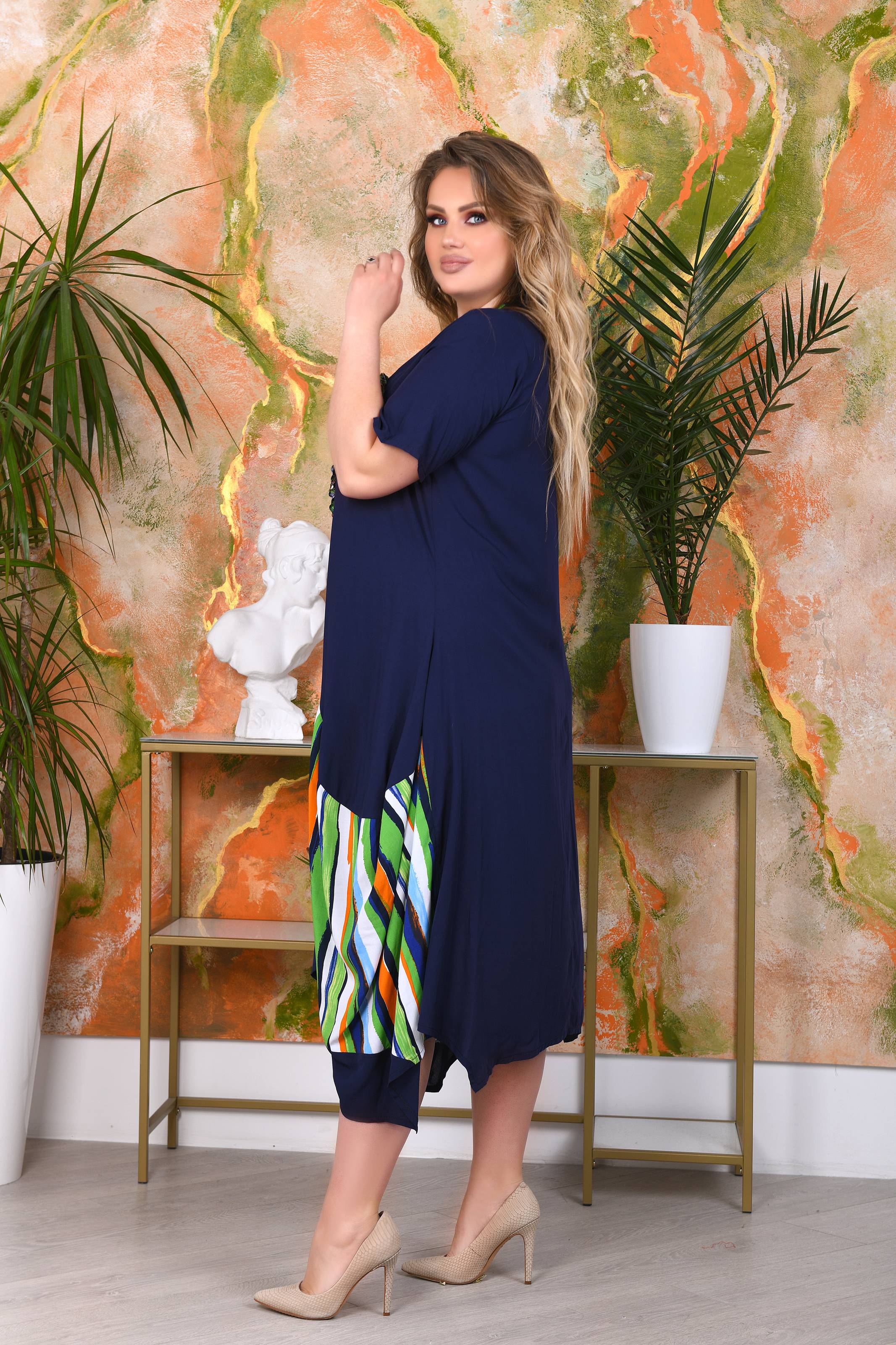 Sommerkleid in Blau