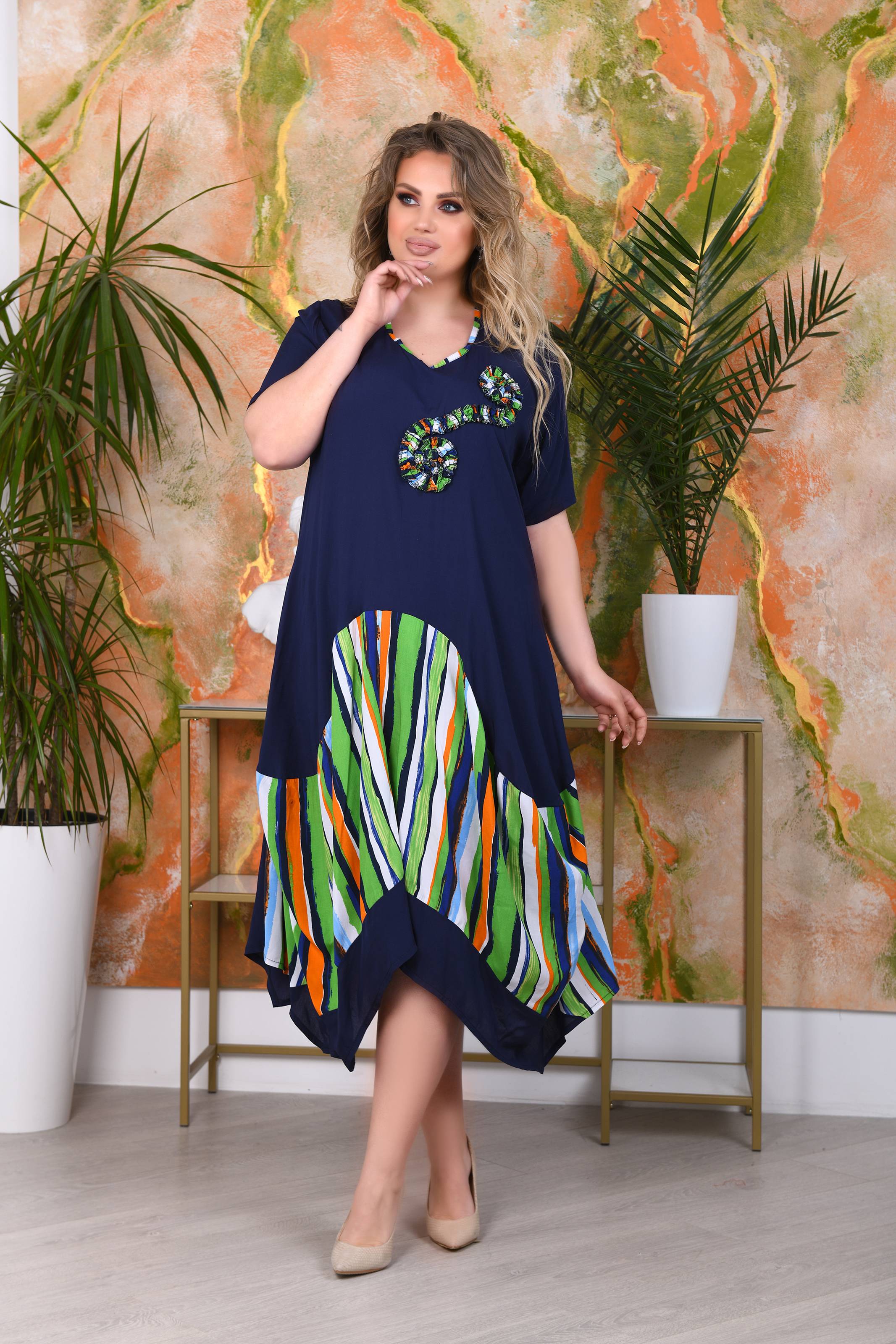 Sommerkleid in Blau