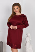 Kleid in Rot