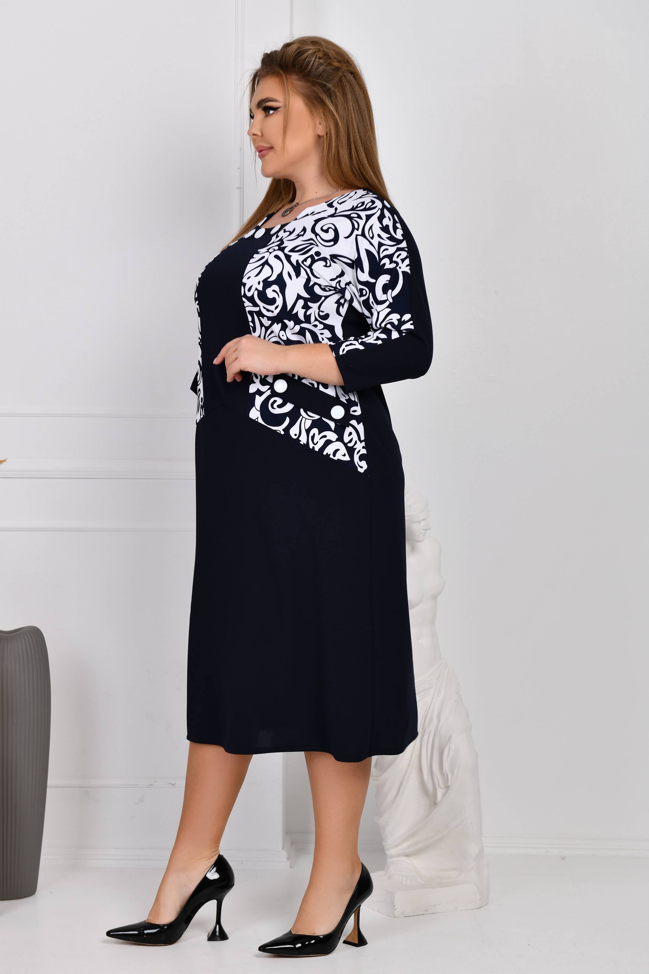 Abendkleid in Blau