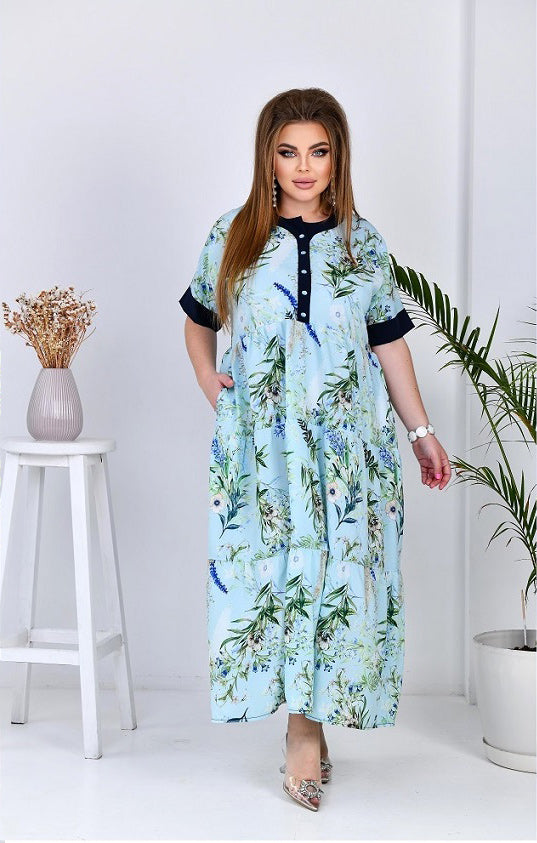 Sommerkleid in Hellblau