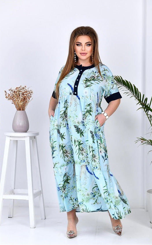 Sommerkleid in Hellblau