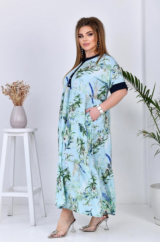 Sommerkleid in Hellblau