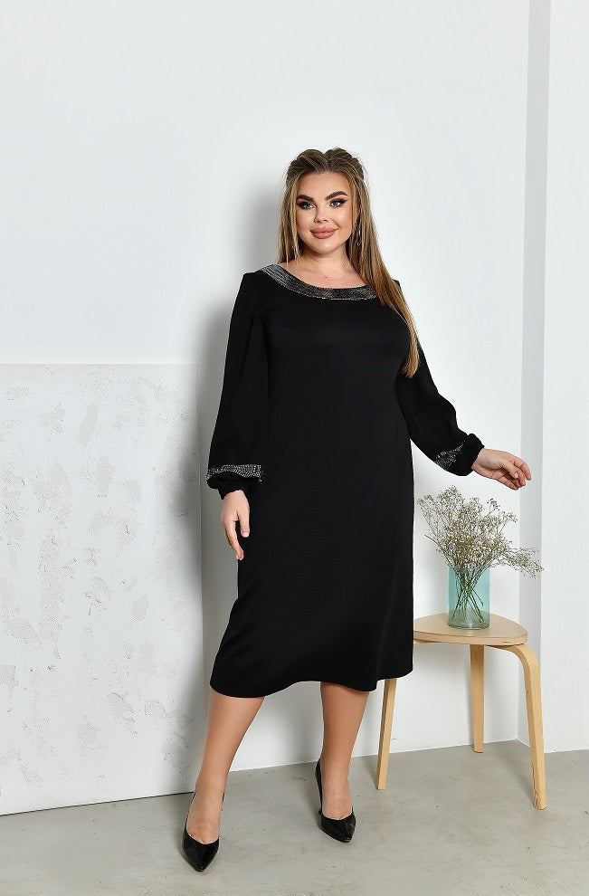 Kleid in Schwarz