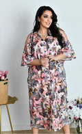 Shirtkleid mit Fledermausärmeln locker