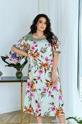 Sommerkleid mit Blumenprint
