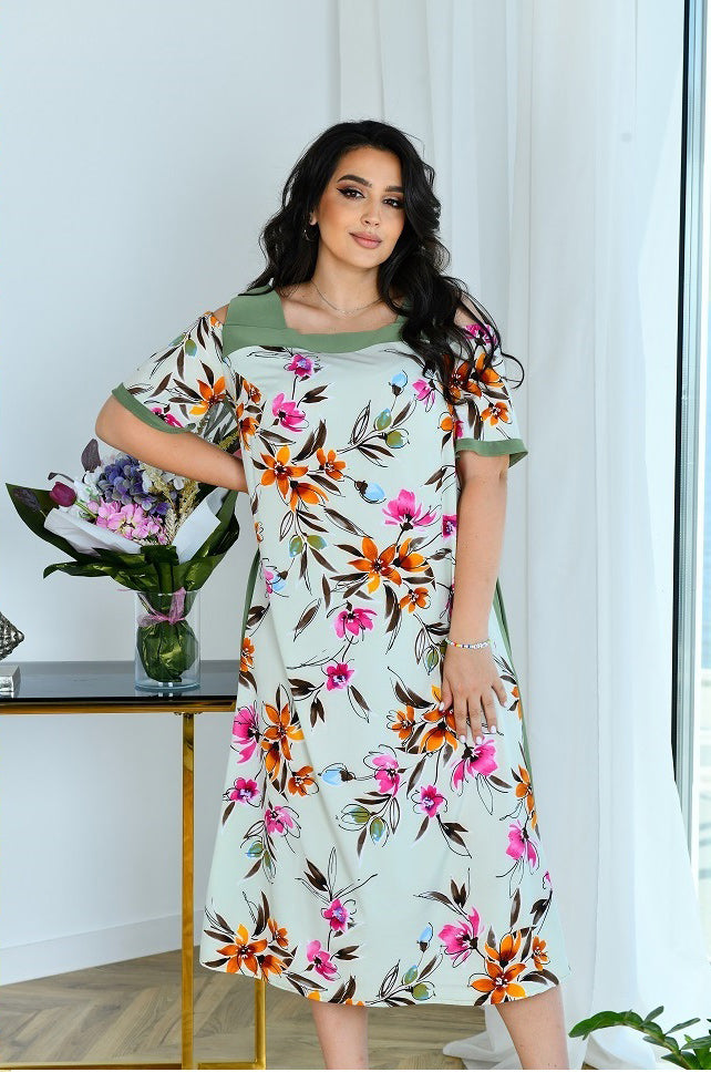 Sommerkleid mit Blumenprint