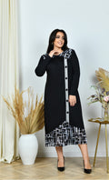 Kleid in Schwarz