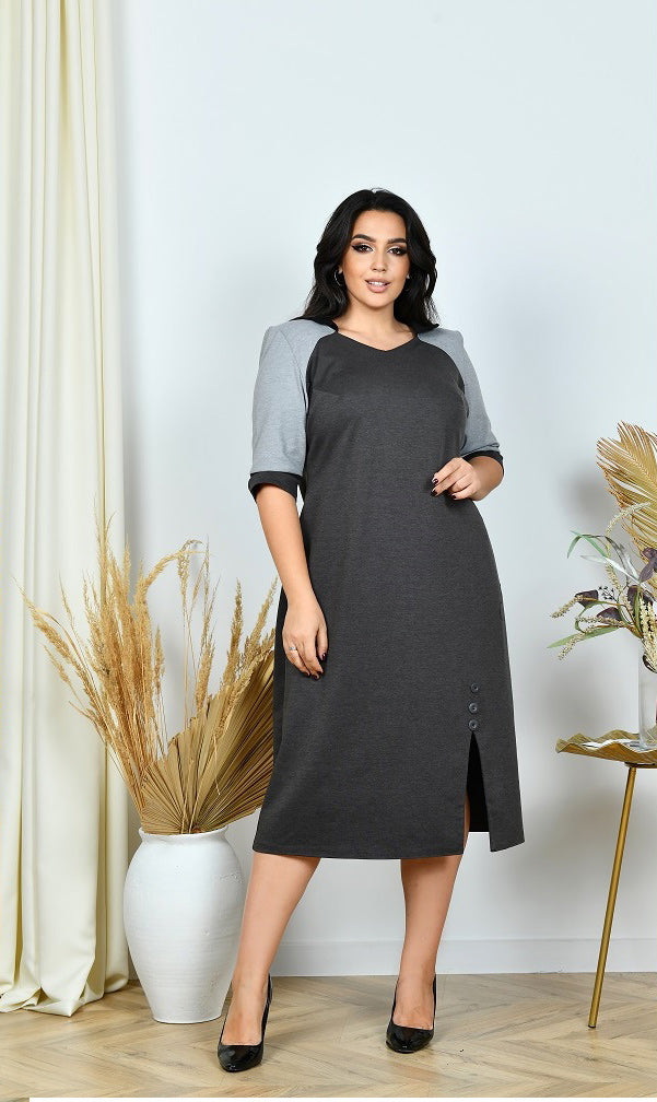 Kleid in Grau