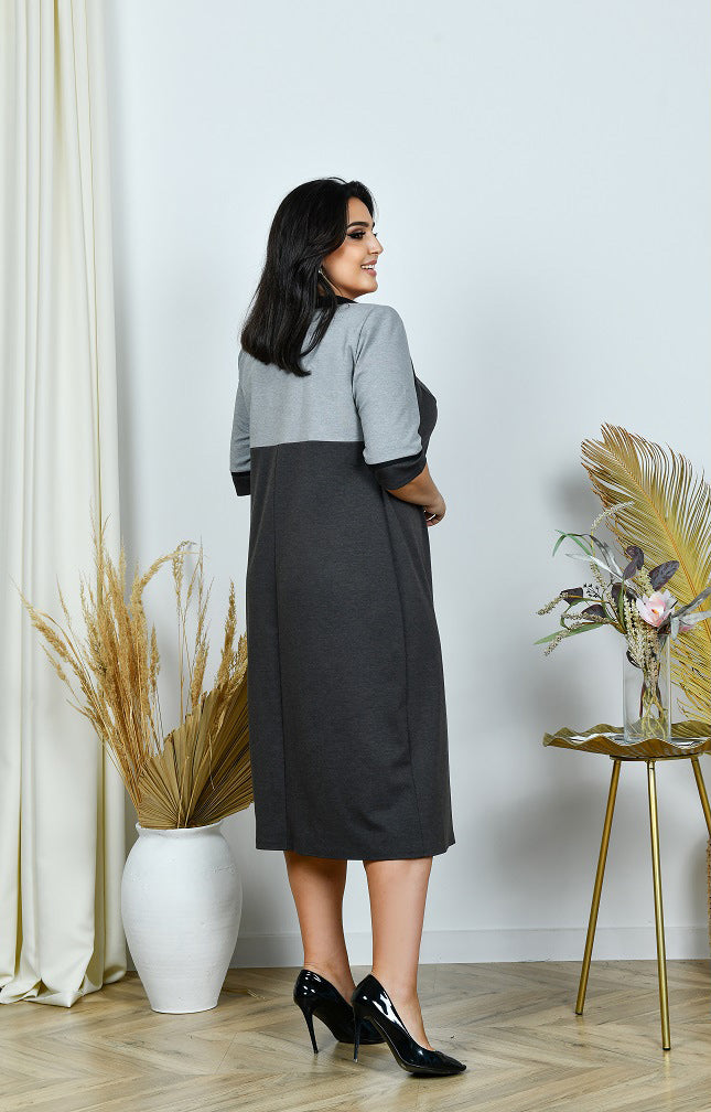 Kleid in Grau