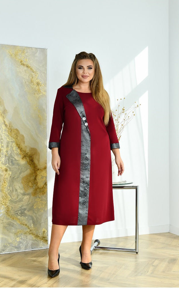 Kleid in Rot