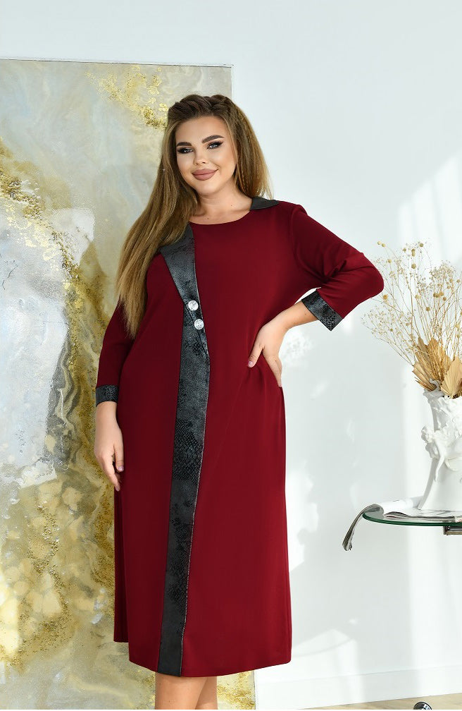 Kleid in Rot