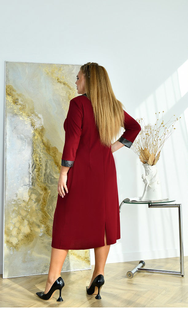 Kleid in Rot