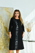 Kleid in Schwarz