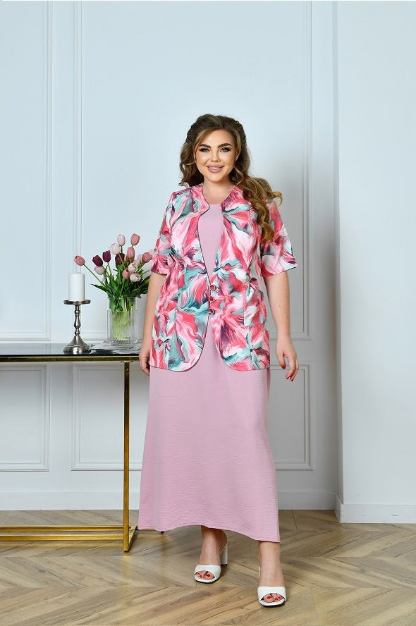 Kostüm in Rosa