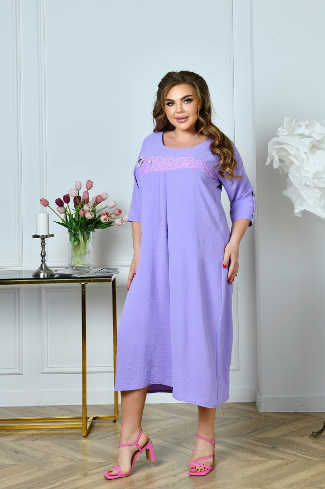 Abendkleid in Lila