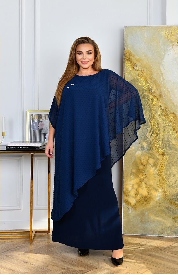 Zweiteiler in Blau