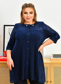 Zweiteiler in Blau