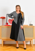 Kleid in Schwarz