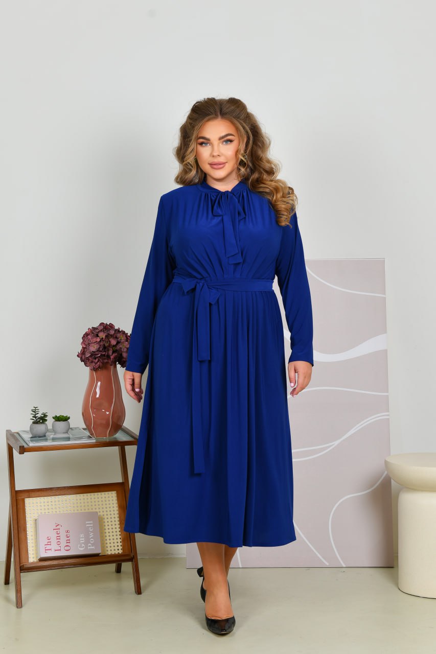 Abendkleid in Blau