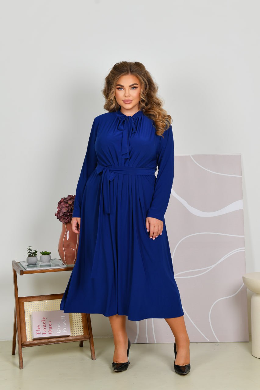 Abendkleid in Blau