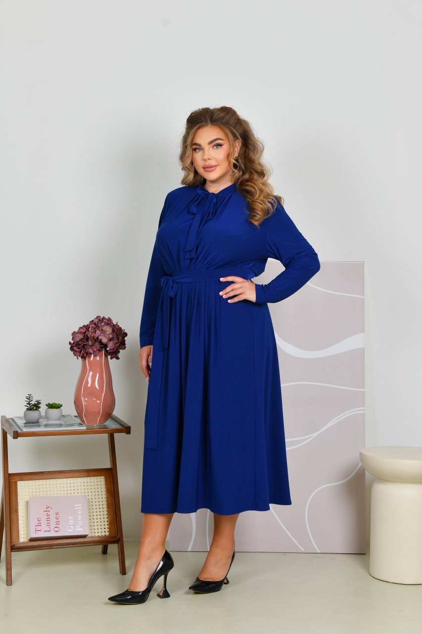 Abendkleid in Blau