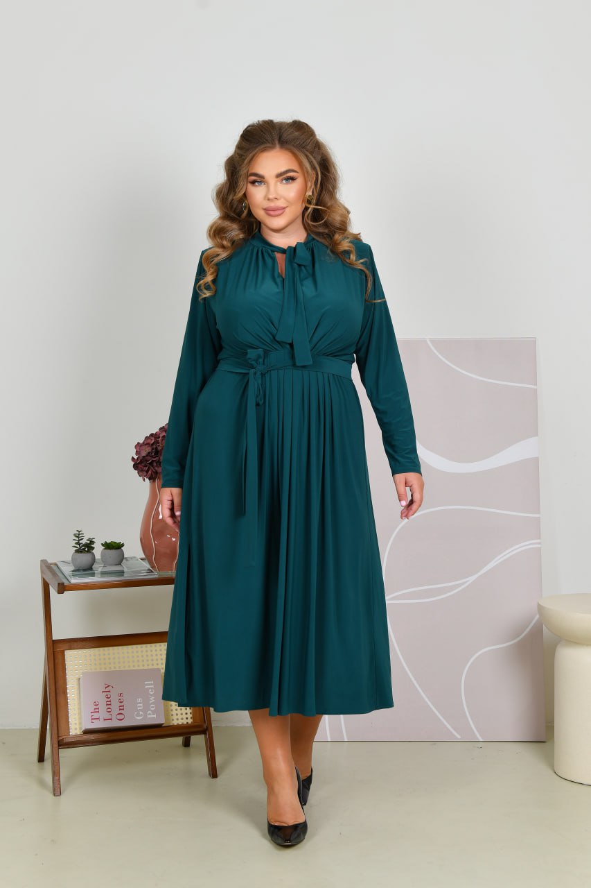 Abendkleid in Grün