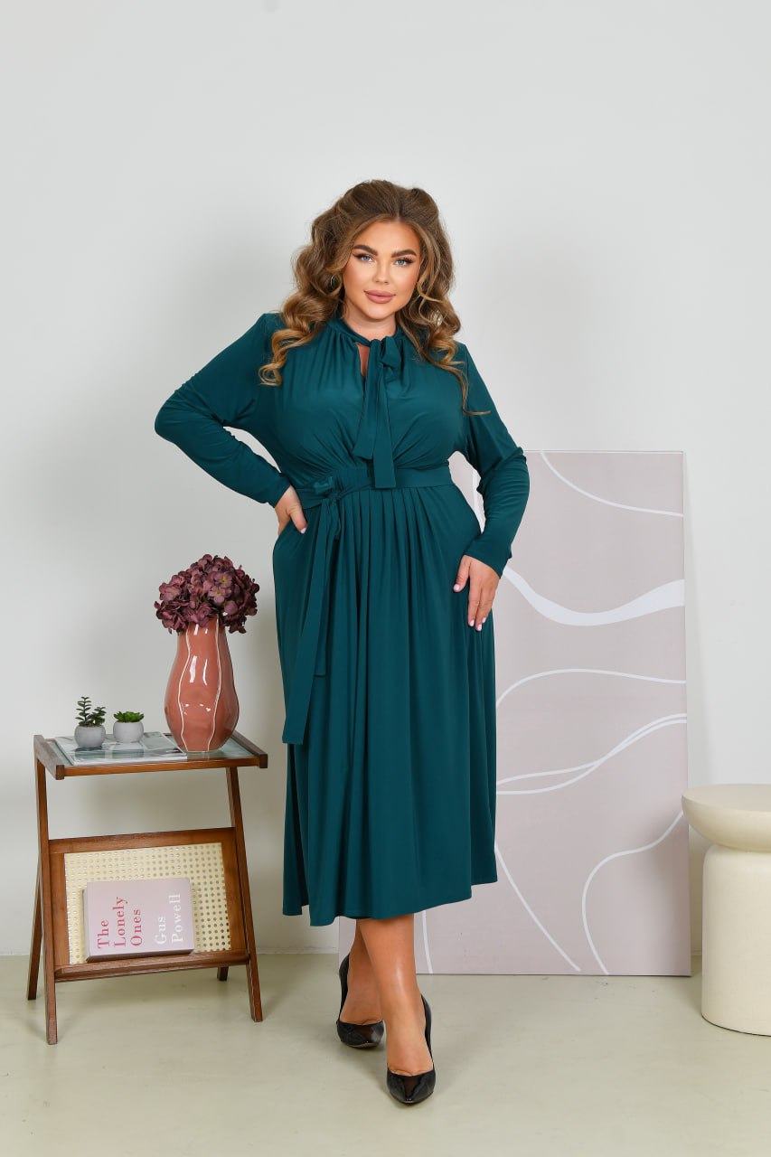 Abendkleid in Grün