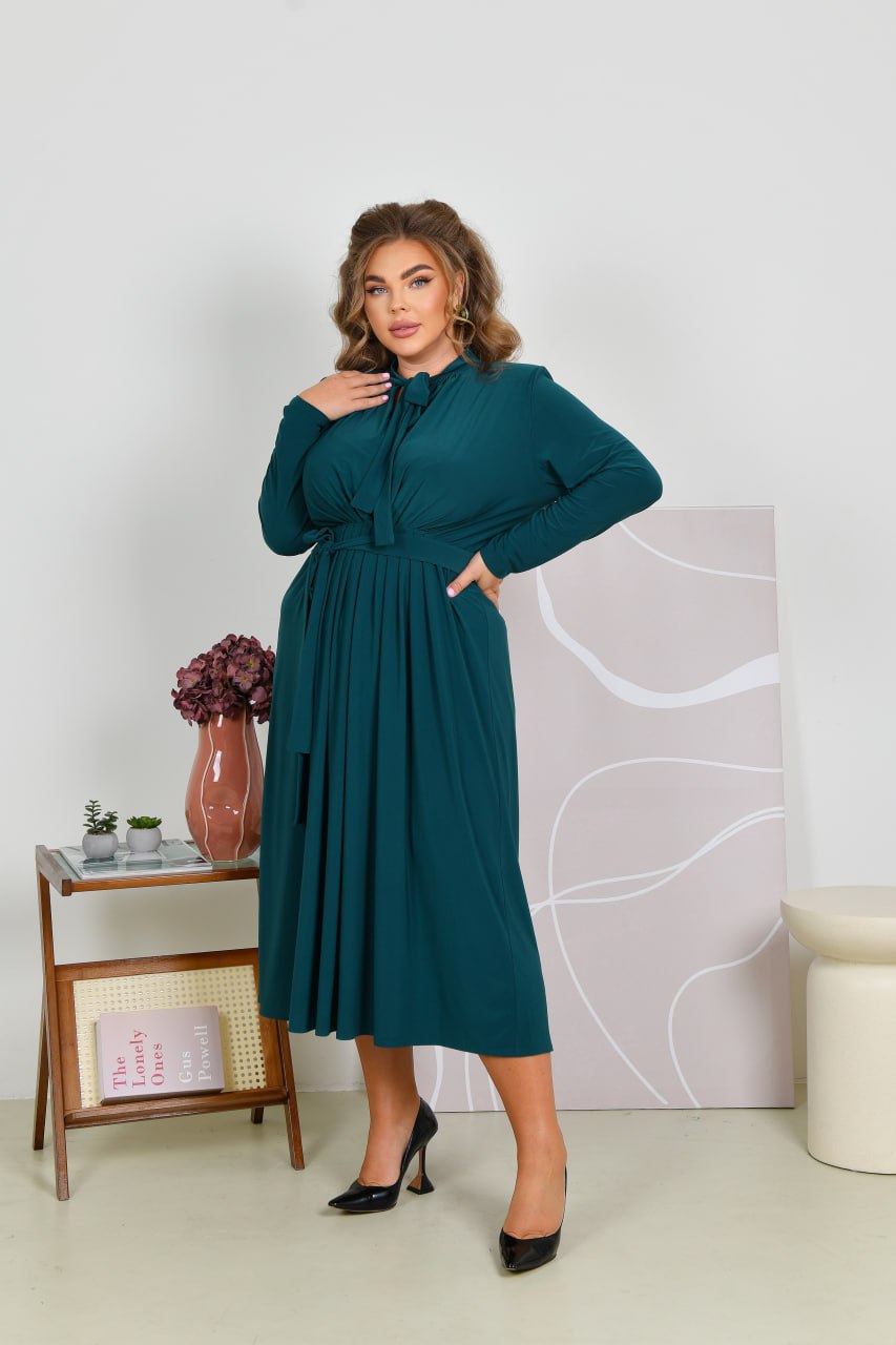 Abendkleid in Grün