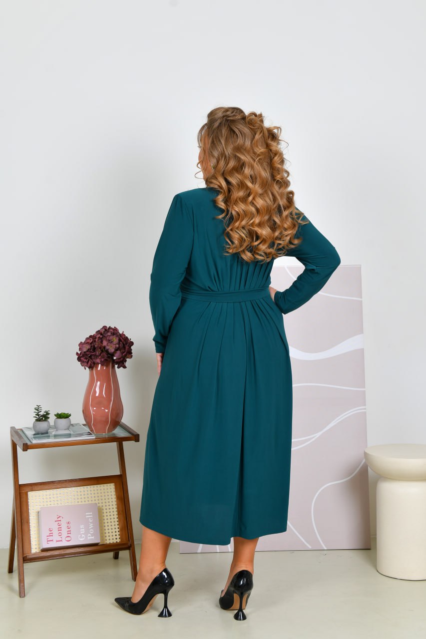 Abendkleid in Grün