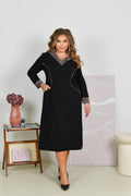 Kleid in Schwarz