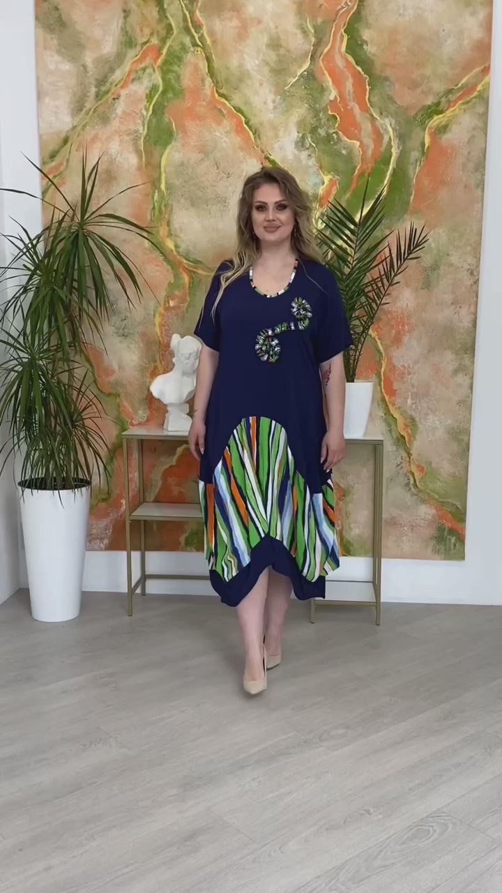 Sommerkleid in Blau